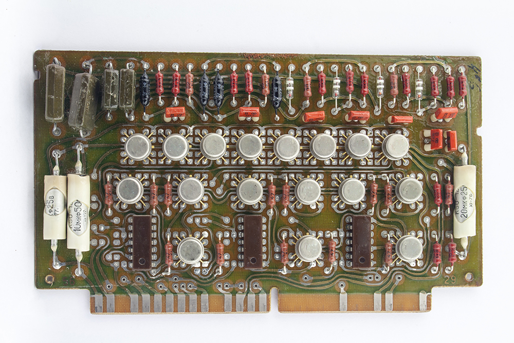 an old circuit board
